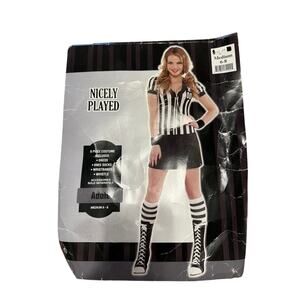 Women's Referee "Well Played" Halloween or Homecoming Costume - Size Medium